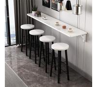 Generisch Tavolo pieghevole da parete - Spazio salvataggio, design a parete per cucina, ufficio, studio e computer portatili, soluzione versatile e funzionale