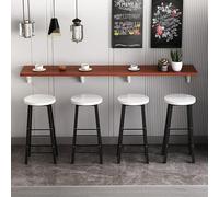 Generisch Tavolo pieghevole da parete - Spazio salvataggio, design a parete per cucina, ufficio, studio e computer portatili, soluzione versatile e funzionale