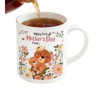 Generisch tazze da caffè da donna, 330 ml, in ceramica divertente per la festa della mamma, divertente da caffè, per casa, cucina, camera da , soggiorno, ufficio, dormitorio, stile