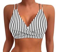 Generisch Team Performance Costume da ballo con bretelle, frange glamour, tessuto glitterato, Nero , S