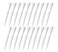 Generisch Tees Golf - Set con 20 tè da golf portatili, accessori da golf ad alte prestazioni, per uomini e donne, con tecnologia a 5 pause, per un migliore allenamento, guida e golf all'aperto