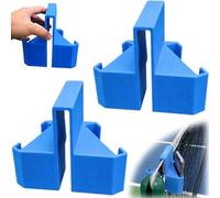 Generisch Tennis Camera Mount, Support Pour Raquette de Tennis, Cell Phone Fence Mount for Baseball Games and Softball Filming, Sports Recording Accessory, Practice and Training Matches (2pcs)