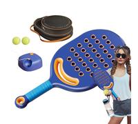 Generisch Tennis Trainer Rebounder, palla da tennis per esercizi di rimbalzo, palla da tennis con corda, attrezzatura da allenamento per adulti e principianti
