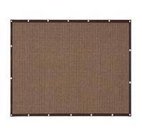 Generisch Tessuto ombreggiante per piante, 1,98 x 1,98 m, rete traspirante, resistente ai raggi UV, per terrazza, balcone, cortile, tettoia, piscina, camper