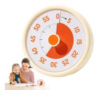 Generisch Timer Visual Rainbow Countdown da 60 minuti, per l'apprendimento con display digitale, strumento di gestione del codificato a colori, organizer interattivo per la scuola
