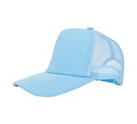 Generisch Tinta unita chiara da esterno per uomini e donne, protezione solare, cappello da conducente, cappello a rete, cappello da donna nero, BU1, M