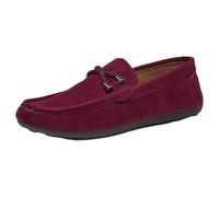 Generisch Titolo del prodotto: **【】 Loafer casual da uomo, classico e confortevole, un versatile ** Scarpe da uomo impermeabili 46, Colore: rosso, 44 EU