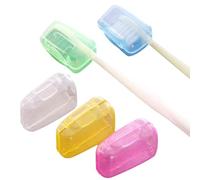 Generisch Toothbrush Caps - Confezione da 5 | Head Case - Capuchons Brosse à Dents Antipoussière | Fundas para Cepillo de Dientes | Cop 2026 Pro | School | Travel | Camping | Multi