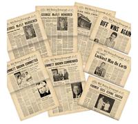 Generisch Torna al futuro Hill Valley Telegraph quotidiano con 8 pagine di copertina