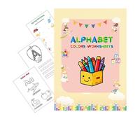 Generisch Tracing Books - Reusable Alphabet Learning Workbooks | Educational Preschool Activities for Classroom School Home Travel | Fine Motor Skills Picture Book for Children Ages 2-5