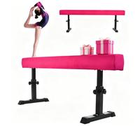 Generisch Trave di equilibrio regolabile in altezza per bambini, 5 livelli | Con una portata di 50 kg, delicato sulle articolazioni e antiscivolo, per l'allenamento dell'equilibrio a casa