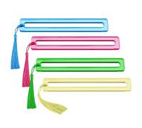 Generisch Trova linee per carte da gioco Mahjong, set da 4 pezzi come strategico per Mahjong | Trova linee guida acriliche | per giochi di feste, tornei, feste di famiglia, vacanze, fine