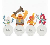 Generisch - Tulin Yunobo Riju Sidon - 4 chip NFC [NUOVO 2025]