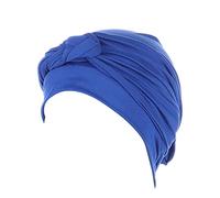 Generisch Turbante Pre-Tag Cappello per capelli etnico Cancro Copertura Intrecciato Cappello Cappello da baseball New Cap Uomo Oliv, Blu, Taglia unica