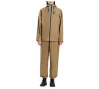 Generisch Tuta antipioggia da donna, impermeabile e pantaloni da pioggia, set da 2 pezzi, per il tempo libero, attività all'aperto, sport, golf, trekking, tuta da pioggia, set da pioggia antivento