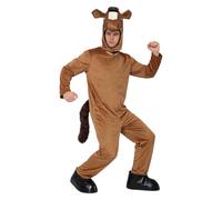 Generisch Tuta per cosplay, traspirante e confortevole, costume da cavallo da uomo, per carnevale, Halloween, ballo, donne, uomini, sorella, figlia, marito, fidanzata, moglie fidanzata