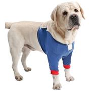 Generisch Tutore per gomito per cani, imbottitura in cotone regolabile, protezione delle ferite | Cani Anteriori, Tutore per gomito per la casa, per passeggiate e attività