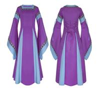 Generisch Tutto sulla rivista di storia del mondo medievale, festa, sera, banchetto, aspetto cosplay, costume da cosplay da donna, Lilla, L