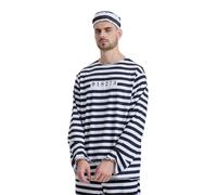 Generisch Tutto sulla rivista di storia del mondo medievale vestito detenuto della prigione per spettacoli scenici giochi di ruolo Jolyne Cujoh Costume cosplay, a, XL