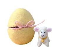 Generisch Uova di Pasqua farcite - Cesto per decorazioni pasquali | Bambola di peluche in feltro per adolescenti, bambini, adulti, ragazze, donne, tavolo, , divano, cameretta dei bambini, camera