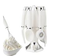 Generisch Utensili da cucina, set di da cucina con supporto portaoggetti, pelapatate, apribottiglie, taglia-uova, per la preparazione di cibi, cuocere, campeggio, vacanze, feste di famiglia