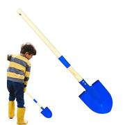 Generisch Utensili da giardino per bambini, paletta per piante con manico in legno, attrezzi da giardino per bambini, per giocare sulla sabbia, nel cortile, sul prato, per scavare e piantare