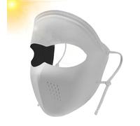 Generisch UV Face Cover - Cooling Full Coverage for Sun Protection, traspirante Tanning Guard with Moisture Wicking Fabric & Elastic Fit for Men, Golf, Driving and Fishing