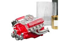 Generisch V8 Engine - Kit motore per scale - Kit per modelli, con moduli audio, istruzioni e 100 Page Accompaniment Book, Realistic Internal Combustion Engines Model Kit