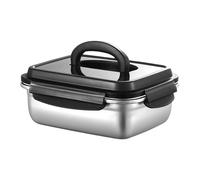 Generisch Vacuum Food Box, Airtight Storage Container Handle, Large Leakproof Design, Fresh Fruit Meals, Lunch Organizer For Freezer, Outdoor Kitchen, Studio, Travel, Picnic, Meal Prep
