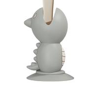 Generisch Valigetta portatile per spazzolino da denti da viaggio, copertura igienica, copertura protettiva riutilizzabile, perfetta per la casa, l'ufficio, l'hotel e le attività al centro, grigio