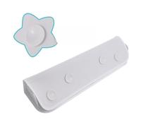 Generisch Vasca da bagno - Paraspruzzi pieghevole, bordo vasca da bagno, protezione dal flusso d'acqua, dispositivo di controllo compatto pieghevole per bambini, stabilimento balneare