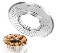 Generisch Vaschetta per filtro 'olio da cucina, in acciaio inox, per friggitrici, per cesto, scolapiatti 'olio, in acciaio inox, per arrosti, grigliate