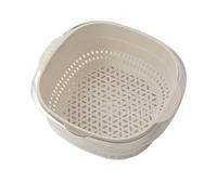 Generisch Vaschetta scolapiatti - Cestello rimovibile 2 in 1 | Set di colino multifunzione per alimenti per il lavaggio | Cestello per scarico e cestino per frutta e