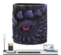 Generisch Vaso per piante | Occhio di drago, vaso decorativo in resina per casa, balcone, terrazza, decorazione da tavolo per interni