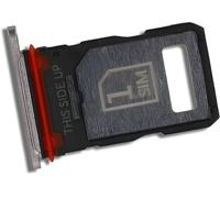 Generisch Vassoio Porta Doppia SIM di Ricambio per Motorola Edge 50 PRO (XT2403-2), Bianco