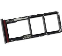 Generisch Vassoio Porta Doppia SIM di Ricambio per Motorola Moto G15 (XT2521-2), Verde