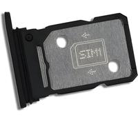 Generisch Vassoio Scheda Doppia SIM di Ricambio per Nothing Phone 2a (A142) Nero