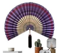 Generisch Ventaglio decorativo da parete, 100 cm, da appendere e pieghevole, ventaglio decorativo con , per casa, soggiorno, sopra il , camera degli studenti, ufficio, camera d'albergo