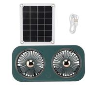 Generisch Ventilatore di scarico per pollaio, con pannello solare da 20 W, resistente alle intemperie, a risparmio energetico, per stalla, garage, terrazza, cantina