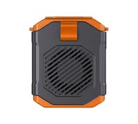 Generisch Ventilatore portatile con clip - Ventilatore portatile per cintura in vita, pratico dispositivo di raffreddamento con torcia per attività all'aria aperta, libero, viaggi, escursioni