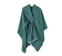 Generisch Verpennt For Evening Dresses Elegant Shawl Soft Open Front Poncho Sweater For Spring Fall Winter Sciarpa Donna Inverno, verde, Taglia unica