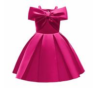 Generisch Vestito da bambina per bambini, abito estivo con reggicalze in stile straniero, abito da principessa, vestito per bambini, blu da donna, b, 5-6 Jahre