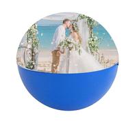Generisch video altoparlante e decorazione digitale 6,9 cm | Lampada in cristallo con video per camera da letto, scrivania, tavolo, casa, compleanno e Natale