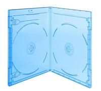 Generisch Viva Elite Blu-Ray - Custodie per 2 dischi, 11 mm, 10 pezzi, colore: Blu