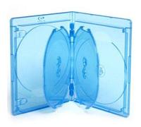 Generisch Viva Elite - Custodie Blu-Ray 6 dischi, 15 mm, 10 pezzi, colore: Blu