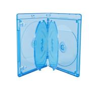 Generisch Viva Elite - Custodie Blu-Ray 6 dischi, 15 mm, 5 pezzi, colore: Blu