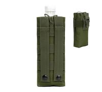 Generisch Walkie Talkie - Supporto regolabile per bottiglia d'acqua, multifunzione, per walkie talkie, supporto per radio, Verde militare, vedi descrizione, Vedi descrizione