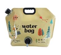 Generisch Water bag - Lago d'acqua ad alta capacità per campeggio, gilet a bolle d'acqua, a prova di perdite, resistente contenitore alimentare per escursioni, camminate, attrezzature esterne