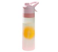 Generisch Water Bottle with Spray Mist - Portable Mist Bottle | Water | 650 ml Sport Water | Portatile con Easy Drink Spout for Gym, Running, Biking, Allenamento, Outdoor