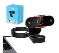 Generisch Web Cam USB | Telecamera USB regolabile 1080p HD Mini USB, messa a fuoco automatica per corsi, videoconferenze e trasmissioni dal vivo